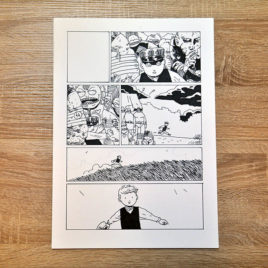 Oryginalna plansza z komiksu Lirnik
