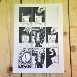 Plansza z komiksu Jan Hardy - Żołnierz Wyklęty 4